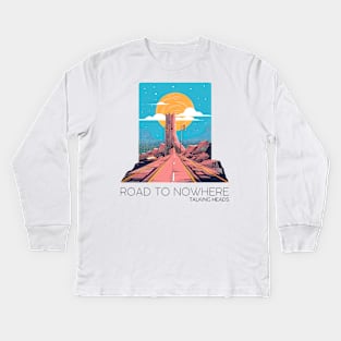 Road To Nowhere Kids Long Sleeve T-Shirt